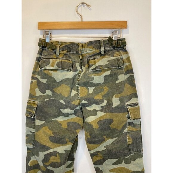 Mother 26 The Sir, Yes Sir! Finding Strength Camo Cargo Pants EUC - Picture 4 of 9